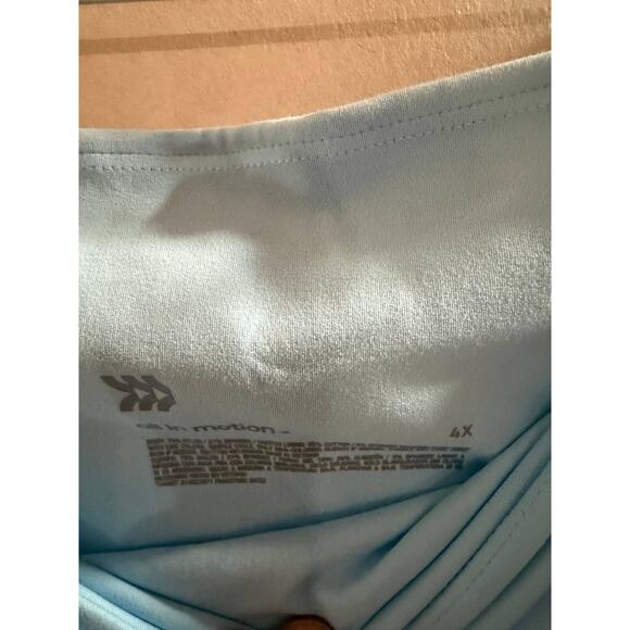 All in Motion Everyday Leggings Women's 4X Blue Soft Ultra High Waisted Skinny - Picture 5 of 7